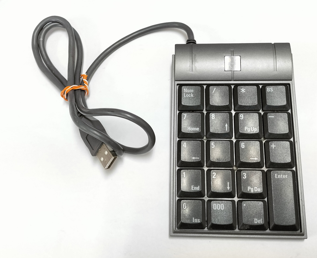 ELECOM LUNARIS TK-LU2BSVD 2ポート HUB USBテンキー