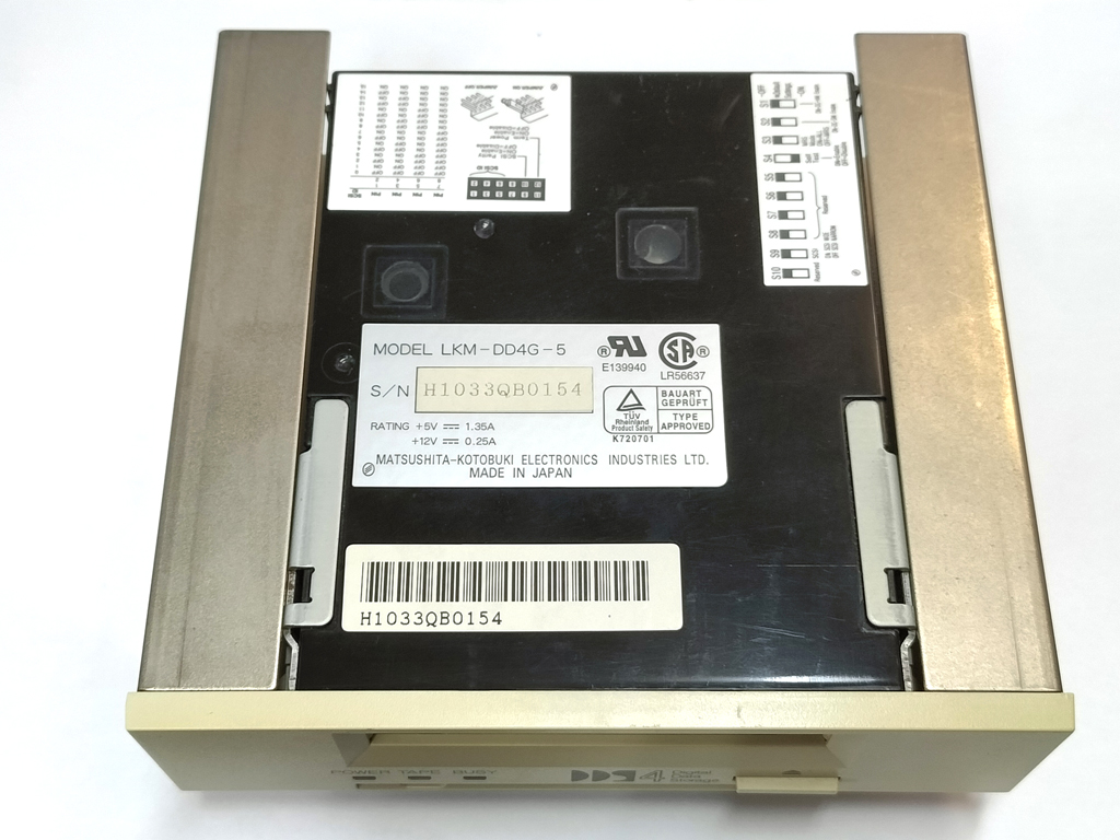Seagate STD2401LW DDS4 内蔵テープドライブ 松下寿 LKM-DD4G-5