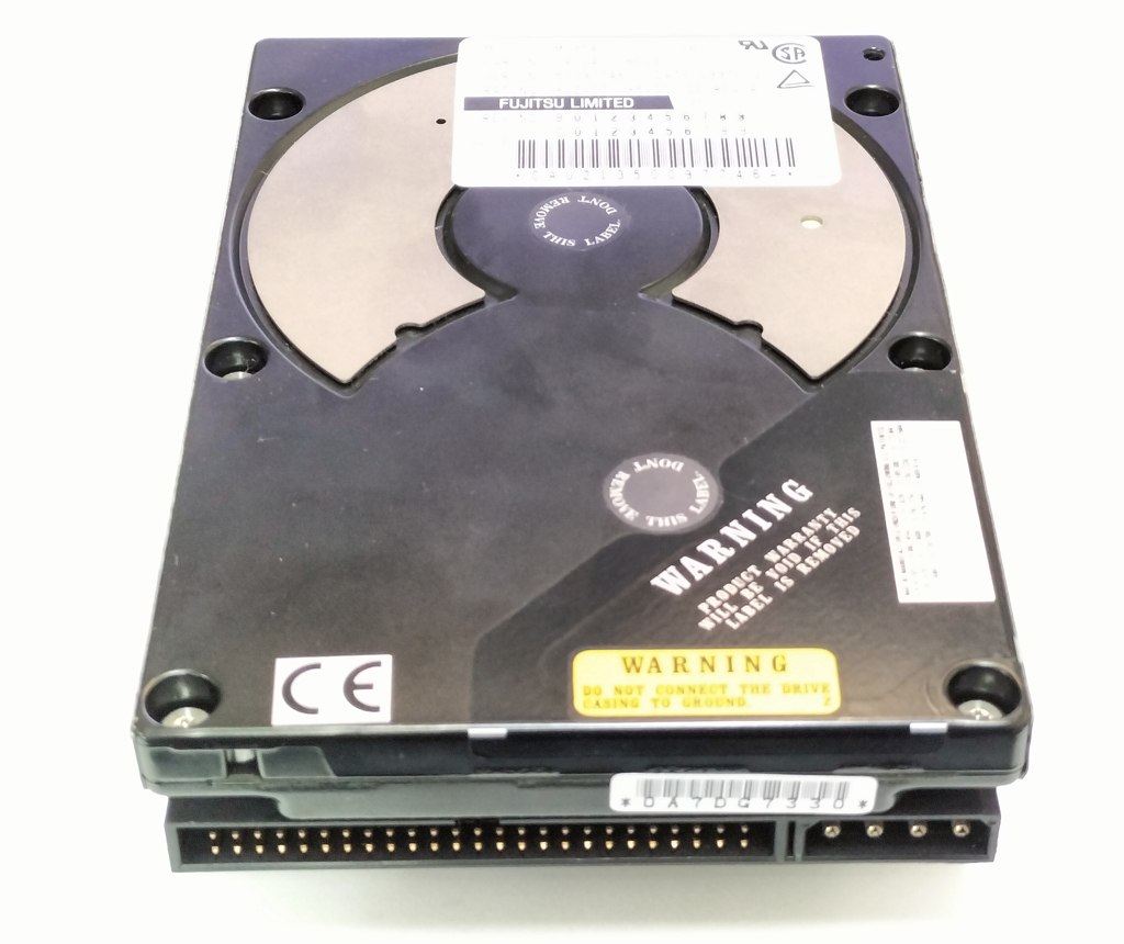 Fujitsu M2954SYU 4.35GB Ultra SCSI 50Pin 7200rpm