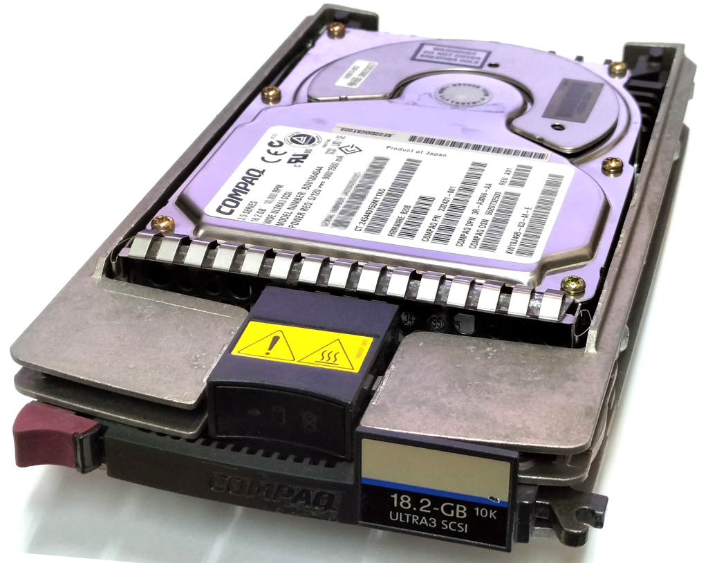 Compaq BD01864544 232431-001 142673-B22 18.2GB Wide ULTRA3 SCSI SCA 10000rpm