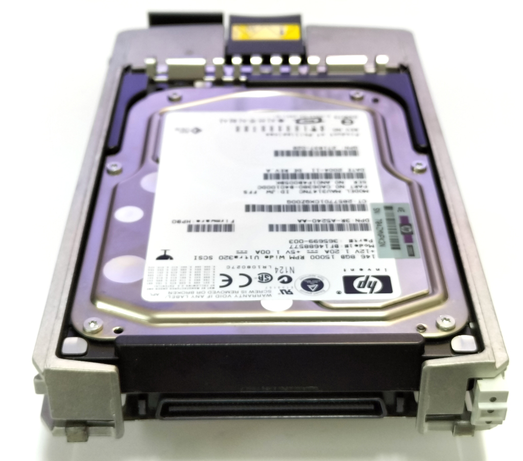 hp BF14688577 365699-003 (Fujitsu MAU3147NC)146.8GB ULTRA320 SCSI SCA 15000rpm