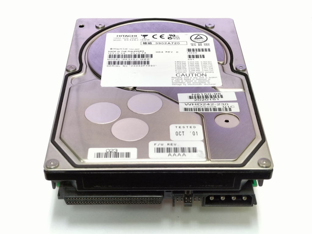 NEC N8150-98 (Hitachi DK32DJ-18MW) 18GB SCSI 68pin 10000rpm