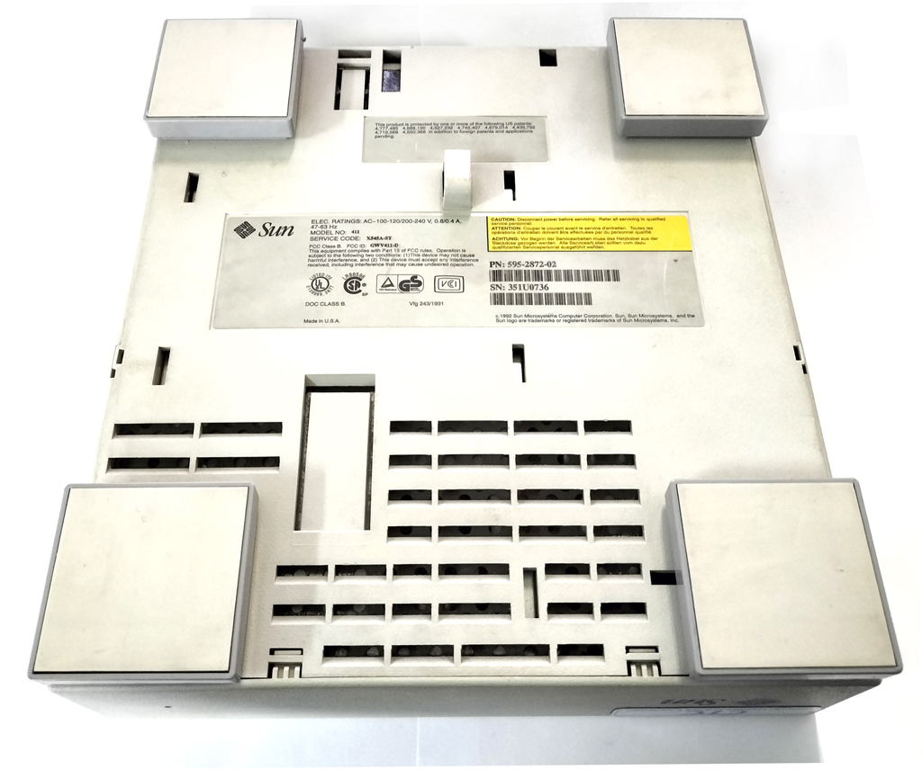 Sun Model 411 外付けHDD 2.1GB SCSI 50pin