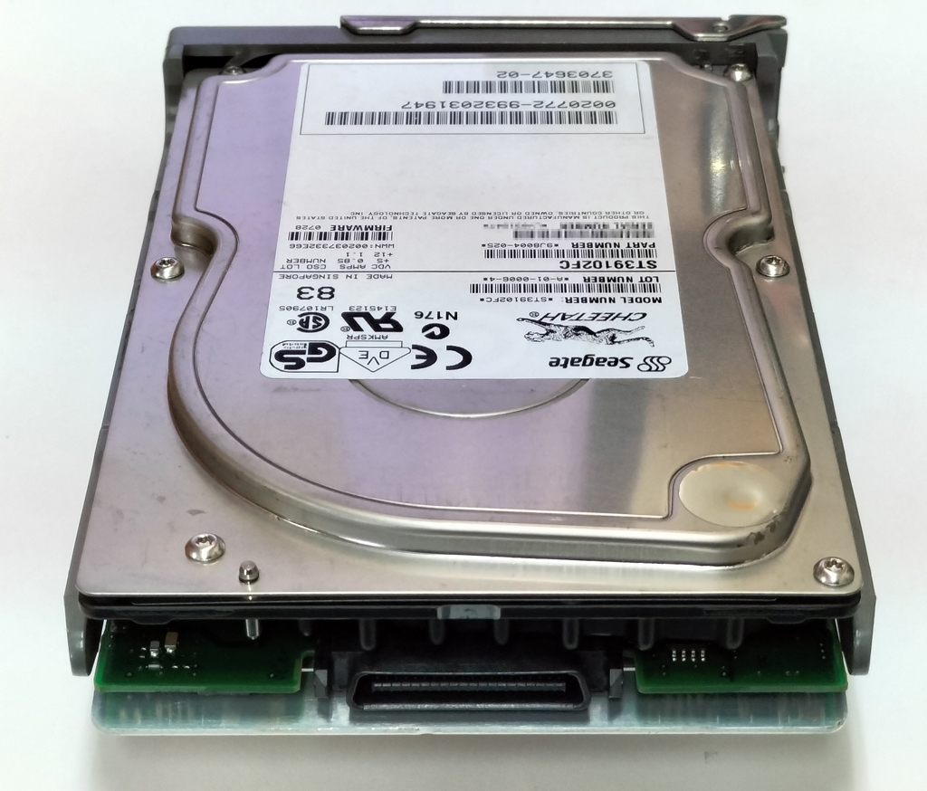 Sun X6710A 540-3869 (Seagate ST39102FC) 9.1GB FC 10000rpm