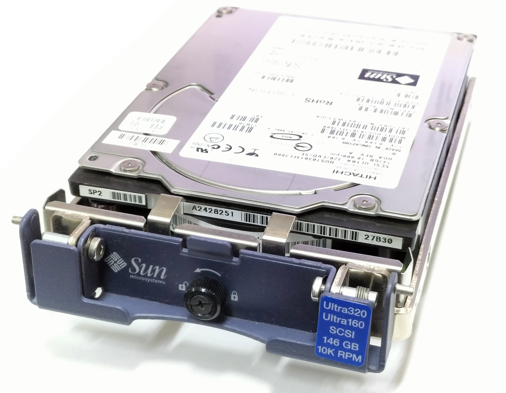 Sun 540-6450 390-0266 (HITACHI HUS103014FL3800) 147GB SCSI U320 SCA 10000rpm