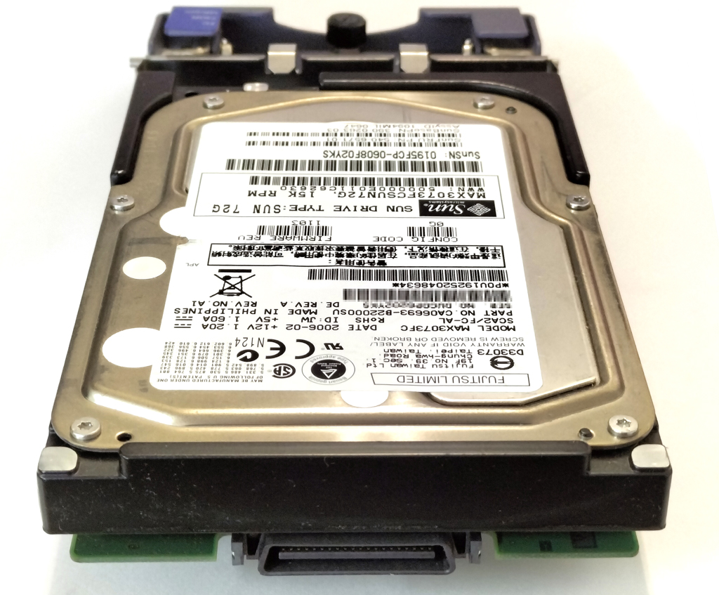 Sun 540-6571 390-0263(Fujitsu MAX3073FC) 73.4GB FC 15000rpm