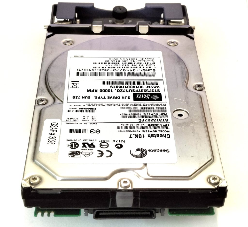 Sun 540-5629 390-0165 (Seagate ST373207FC) 73.4GB FC 10000rpm