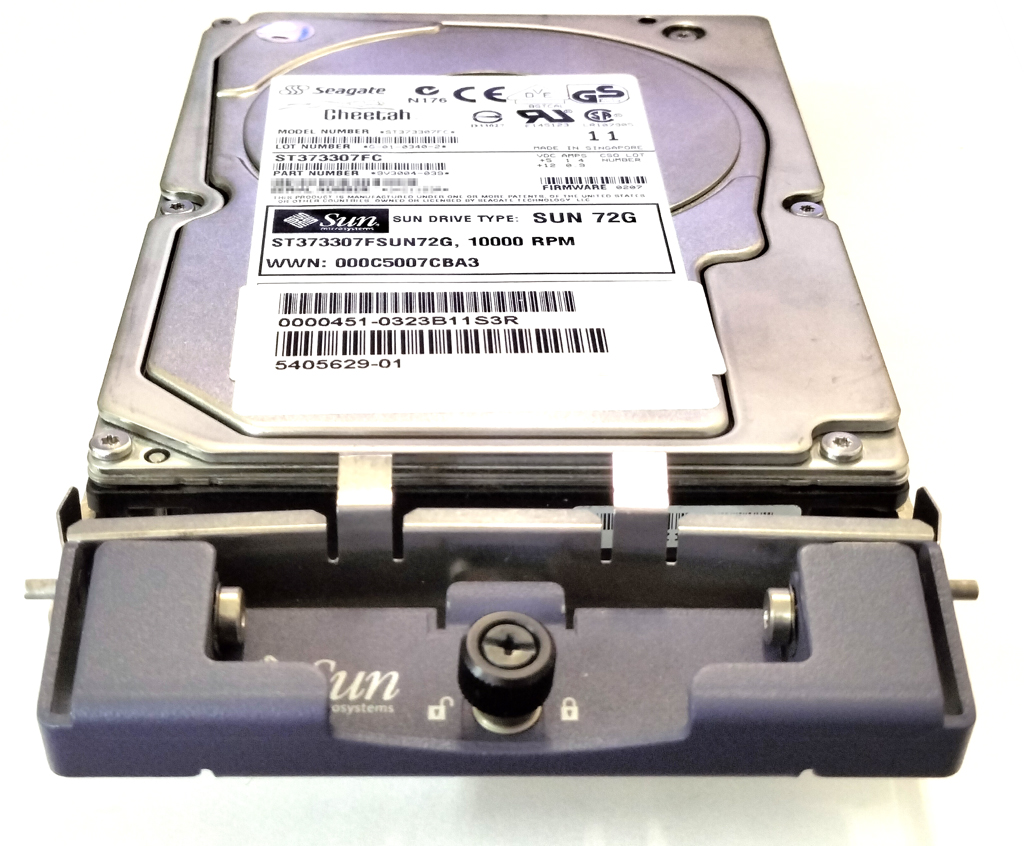 Sun 540-5629 (Seagate ST373307FC) 73.4GB FC 10000rpm