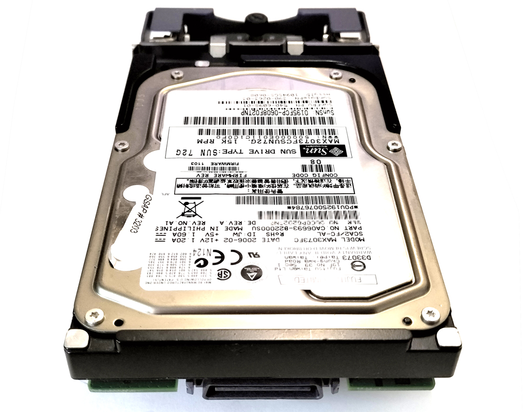 Sun 540-6098 390-0263(Fujitsu MAX3073FC) 73.4GB FC 15000rpm